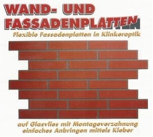 Produktbild von Ruber Klinker EasyStone Fassadenplattten Kunststoff